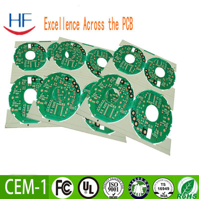 Single Side PCB Printed Circuit Board 1.6mm Thick 1oz No Solder Mask