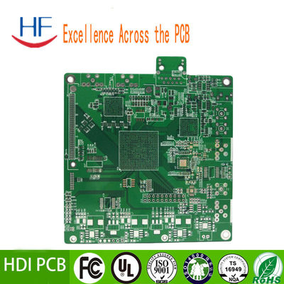 Multilayer Turnkey HDI PCB Fabrication Assembly Immersion Gold