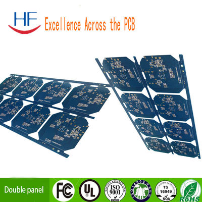 Lead Free Multilayer PCB Circuit Board Custom Blue Solder Mask Fr4 Base Material