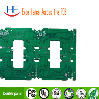 Green Solder Mask Color Double Sided PCB Board 2 Layer 1～3 oz Copper Thickness 1.6mm