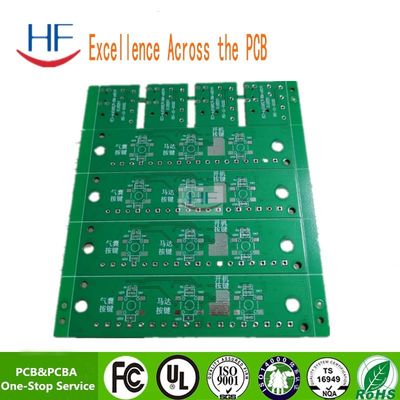 Double Side FR4 PCB Board Green Solder Mask 1-4oz Copper Thickness With Osp