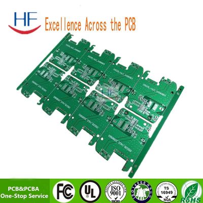 Green Solder Mask Electronic PCB Board Double Side 12v For Audio Amplifier