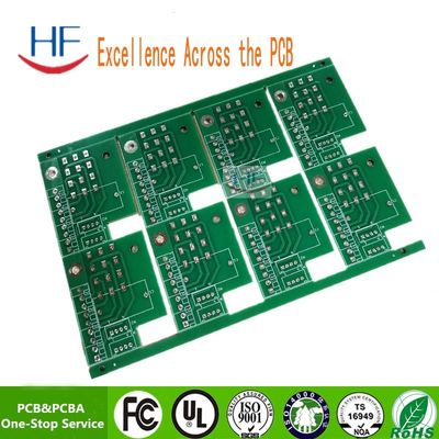 Green Solder Mask Electronic PCB Board Double Side 12v For Audio Amplifier