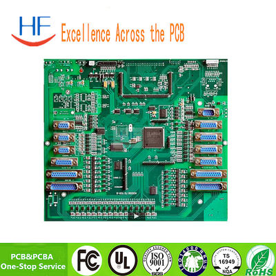 Green Blue BGA PCB Assembly PCBA Oem Board 2oz 2 Layer