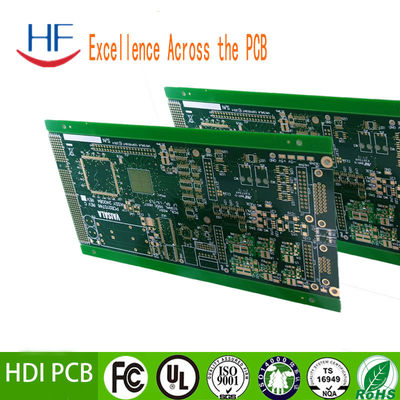 HDI 1.0mm FR4 Fast Turn PCB Assembly Production OSP Impedance