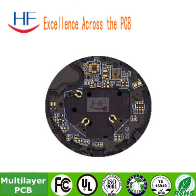 Black Oil 4 Mil Multilayer PCB Print Circuit Board KB FR4 Base Material