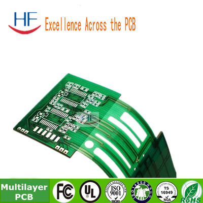 Flexible Multilayer PCB Fabrication Assembly Computer Circuit Board FR4 4mil