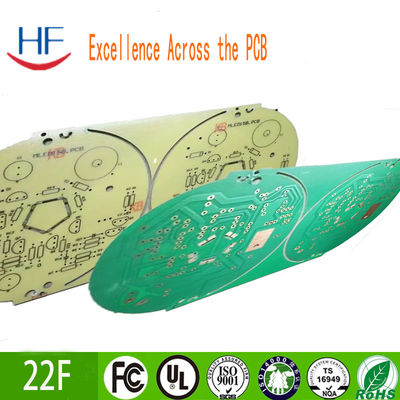 High TG Single Sided PCB Board Fabrication Immersion Silver
