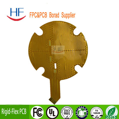 Polyimide Flex Double Sided PCB Board High Precision Fabrication