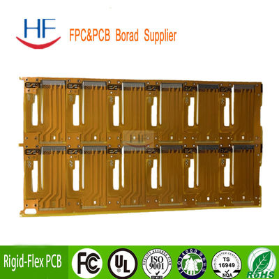 Double Layer ENIG Flex PCB Board FR4 FPC 94vo Circuit High precision