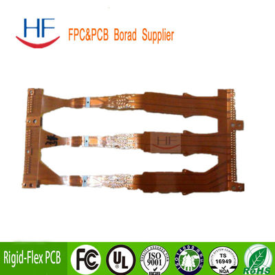 Hight TG Rigid Flex PCB Board FPC 6oz 8 Layer ISO9001 Certificated
