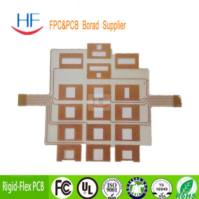 Rigid Flex FR4 Double Sided PCB Fabrication 2 Layer OEM