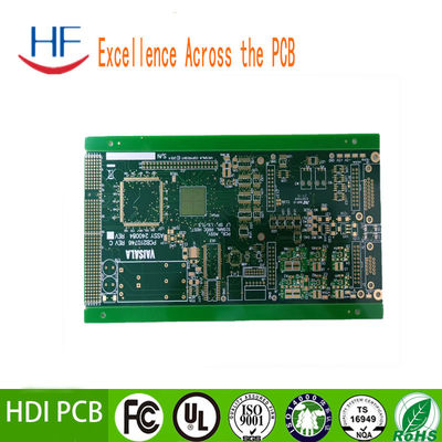 1oz Copper HDI PCB Fabrication Assembly FR4 94v0 Led Board