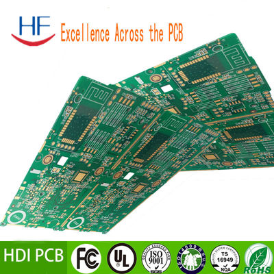 1.2MM Rigid HDI PCB Fabrication Board For Battery 6 Layer