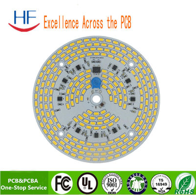 LED Lights Single Sided PCB Board Motherboard Assemblies With Aluminum Base