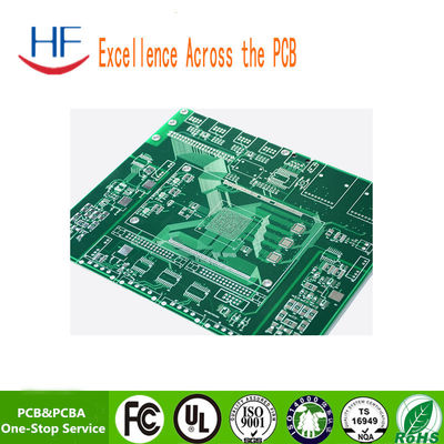 Durable Multilayer PCB Circuit Board 6 Layer Green Fr4 1OZ Copper Thickness