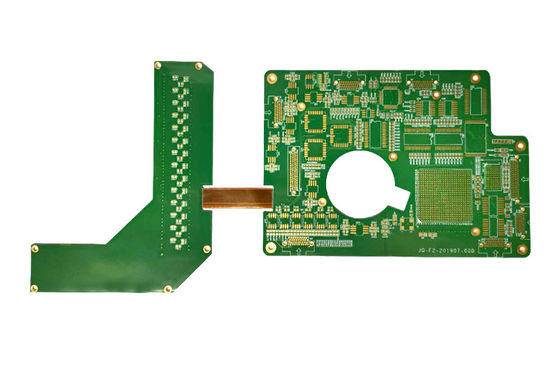Industrial control Rigid-Flex Printed Circuit Board PCB Manufacturing Service