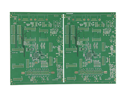 Green Soldermask Multilayer Printed Circuit Board FR4 4 Layer 1OZ