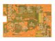 Yellow Pcb Board Security NVR Motherboard HDI High Density Interconnector PCB